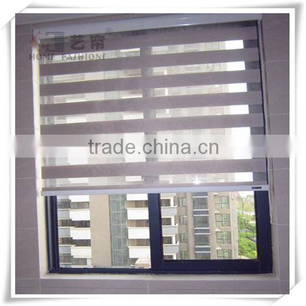 Yilian Latest Design Motorized Zebra Roller Blinds for Window