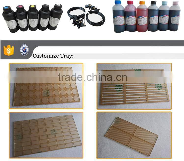 Digital glass printing machine,glass printer with the continus ink supply system included in