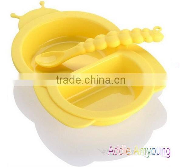 Food Grade Suction Bowl Baby Guangzhou Baby Sucker Bowl Baby Bowl Anti Slap Baby Feeding Bowls