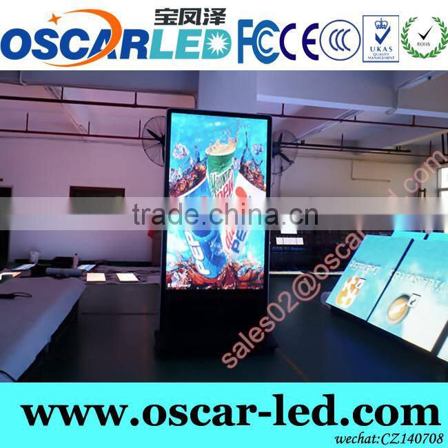 china market of electronic xxx elevator advertising screen for advertisement