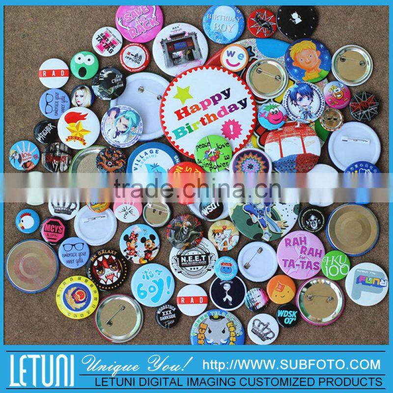 Magnetic Anime Button Badge Material
