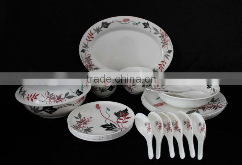 melamine tableware dinner set