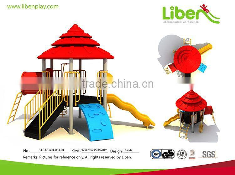 Environmental Friendly Kids Playsets Colorful Kids Outdoor Playsets