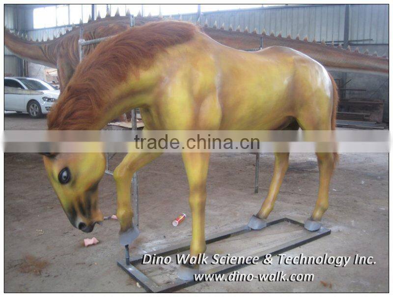 Fiberglass animal sculpture