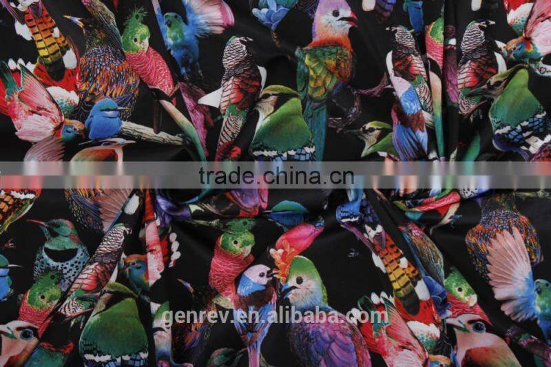 digital print polyester fabric factory direct sale fabric printing poly knit fabric