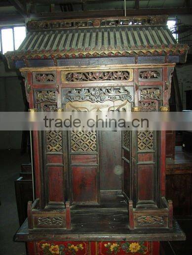 small handicraft ancient buddhist house