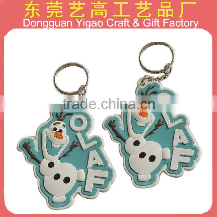 Various 3d Soft PVC Keychain