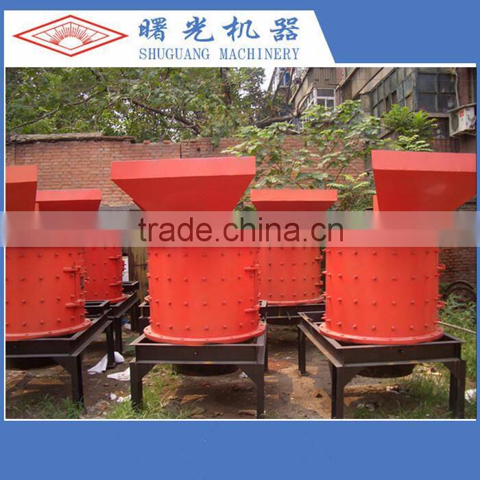 break iron ore,sand rock,gypsum,the dregs of blast furnace,coal vertical combination crusher