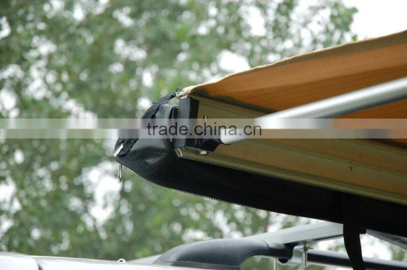 car camping awning retractable car roof side awning