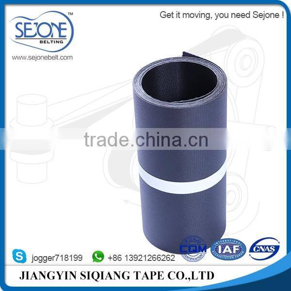 1.0mm black laminated conveyor belt