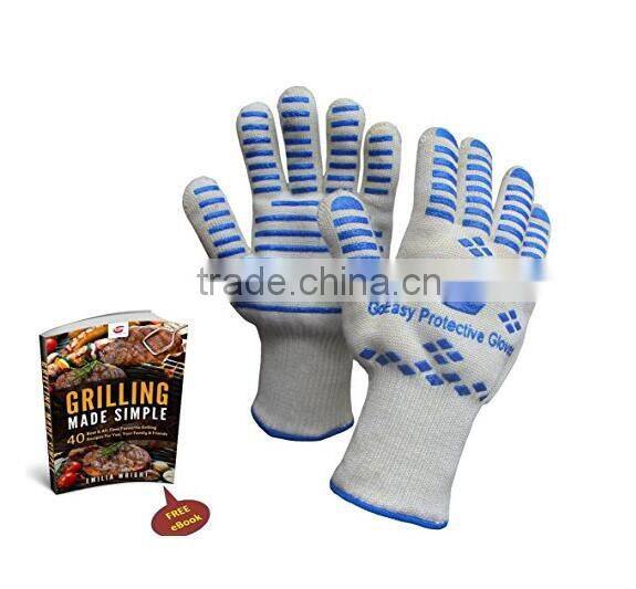 Top Sale White carbon fiber ESD PU palm fit with nylon liner Safety Working Gloves