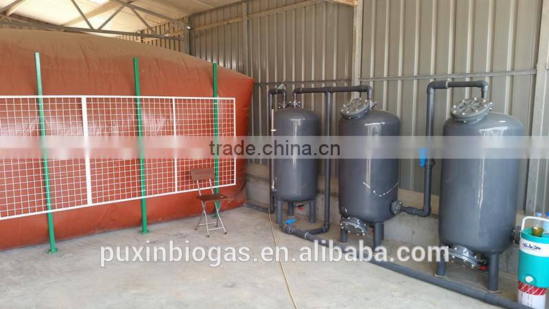 PUXIN foldable soft PVC biogas storage balloon