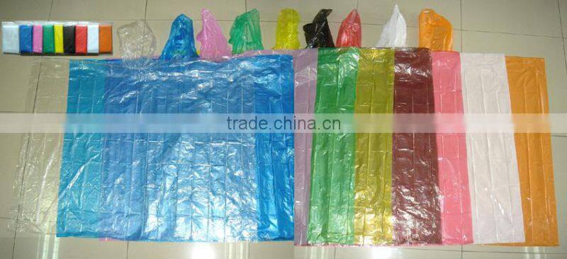 Low Price Promotional Disposable Poncho