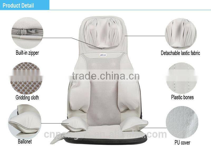 sharper image electric shiatsu massage full body massage mat with heat cussion