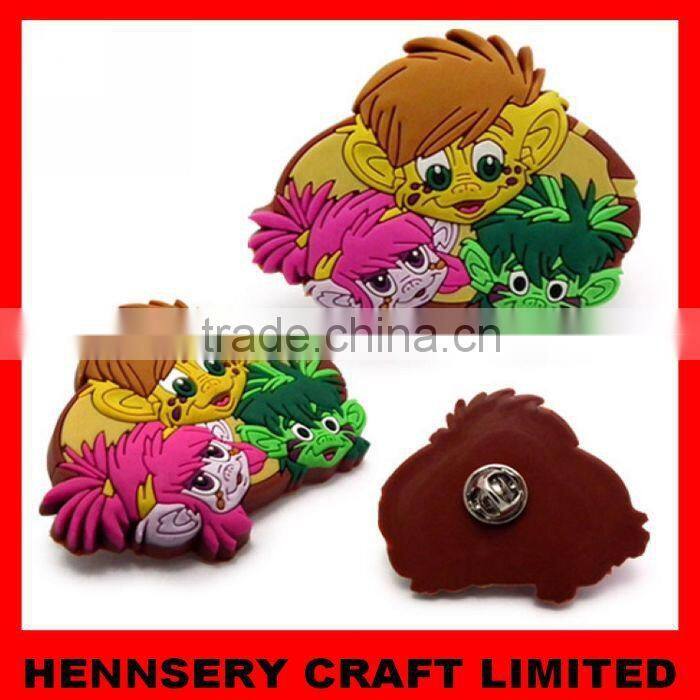 Soft pvc customized embossed logo Soft pvc customized embossed logo badge