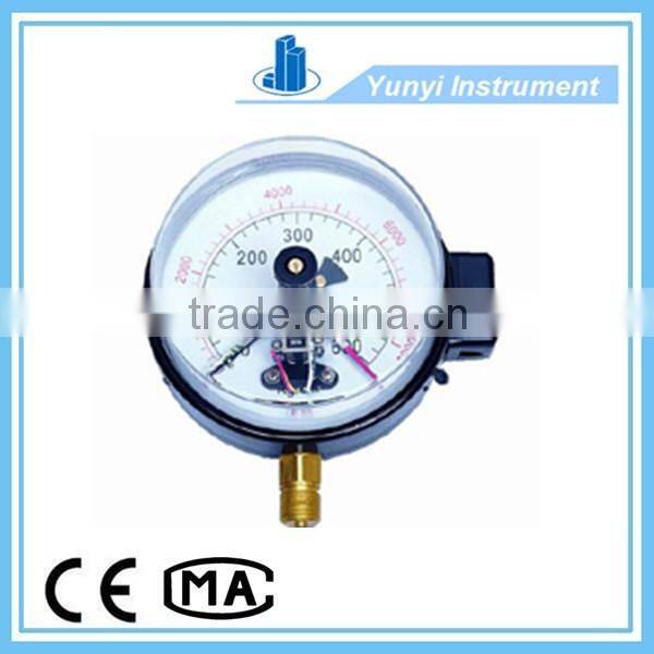 electric contact Shock-proof thread pressure gauge