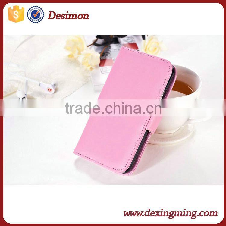 Desimon fashion style wallet PU leahter flip case for huawei mate 8