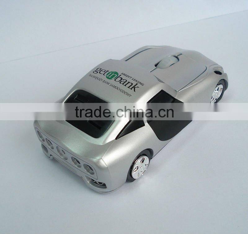Jalopy car shape wired mouse