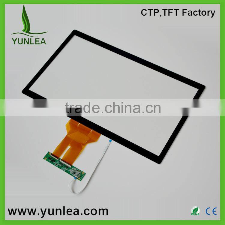 Sample in stock available 16:9 projected capacitive touch screen 24"