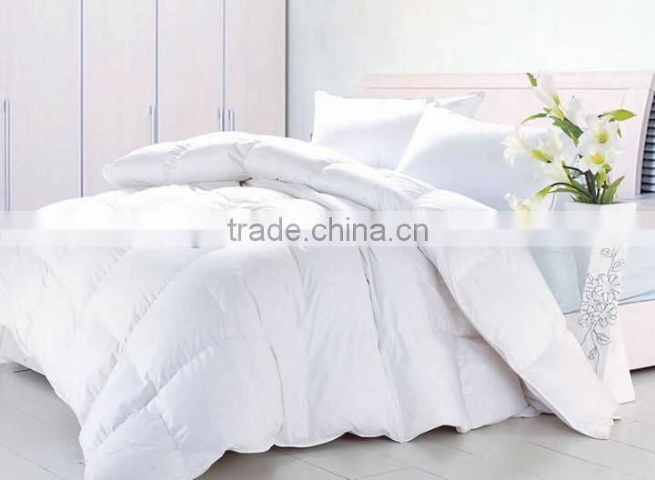 Quality White 50% Duck Down 50% Duck Feather Comforter Quilt Duvet Insert 100% 233 TC Cotton Protector Twin Size 68 x 86 inch ,6