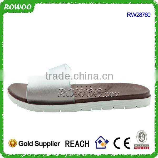 Transparent Lady indoor pcu slipper for footwear and promotion,light and comforatable
