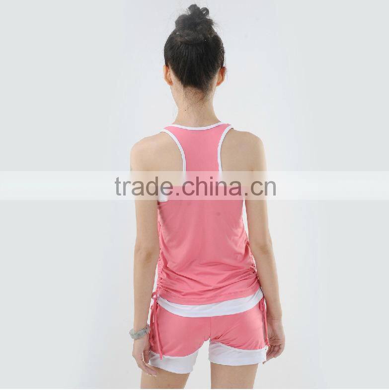 High fashion womens clothing ladies yoga shorts