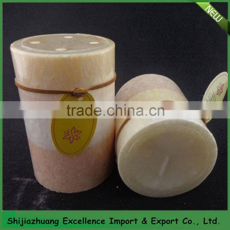 wholesale hot sale white pillar candle church use pillar candle