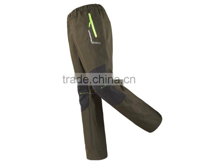 The boy's outdoor leisure pants of quick-drying wind proof antistatic
