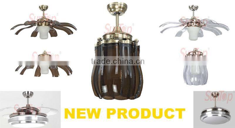 2014 new modern 42" mini ceiling fan with light JY48-1402