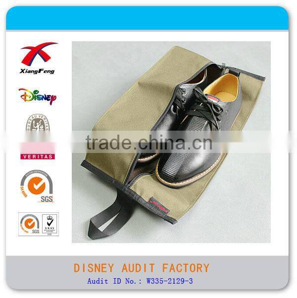 600D polyester Dustproof Shoe Organizer Bag