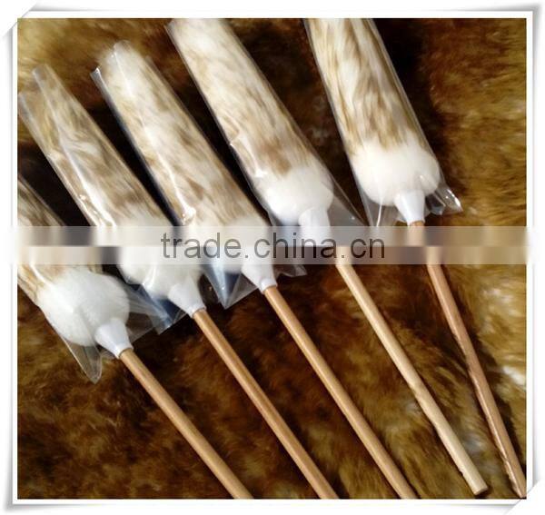 Spring Special lambswool Dusters wooden handle unique unusual