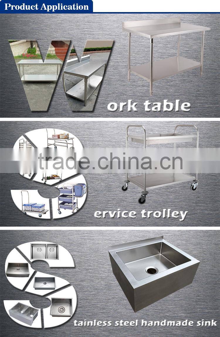 Customized Stainless Steel Metal Tables Workforce Workbench