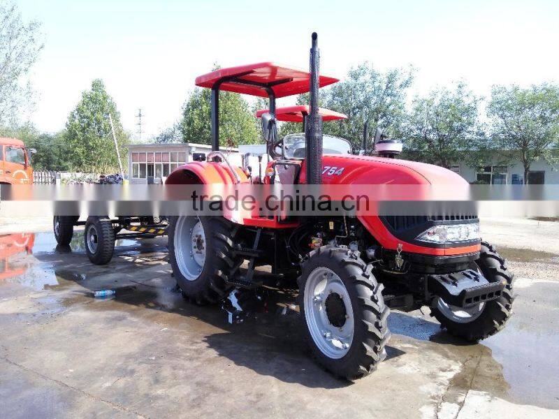 Hot in 2016!!75hp 4WD Farm tractor DQ 754
