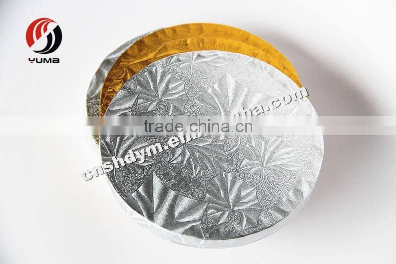 grape leaves disposable paper dish mono cake board