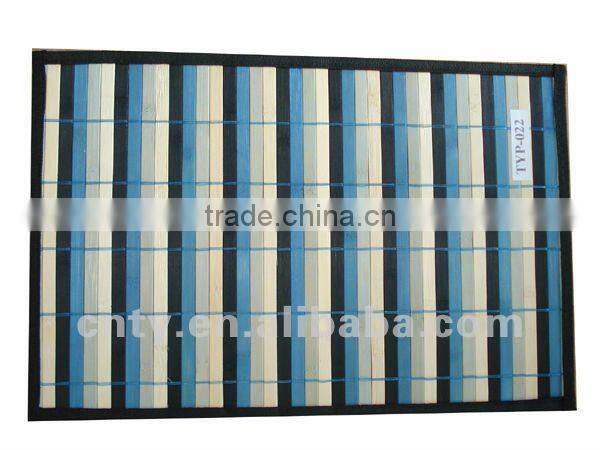 dyed bamboo place mats table mats for table