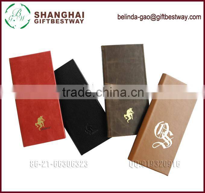 Black restaurant bill presenter with high quality