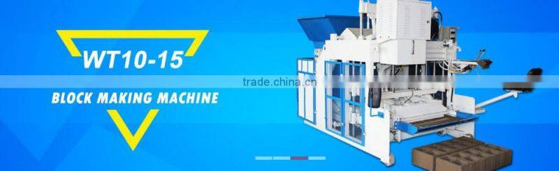 Big discount WT12-15 WT10-15 wante brand brick forming layer machine from Shandong