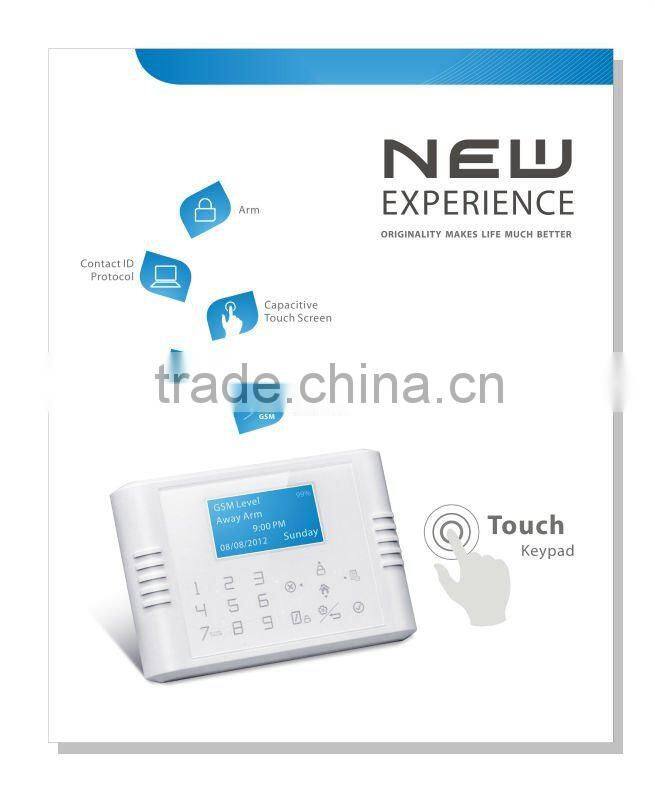 Advanced GSM sistema ALRM & Italy market suitable GSM+PSTN home alarm