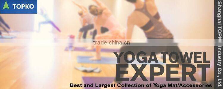 Wholesale Custom Logo Printed Non-Slip Microfiber Yoga Mat Towel