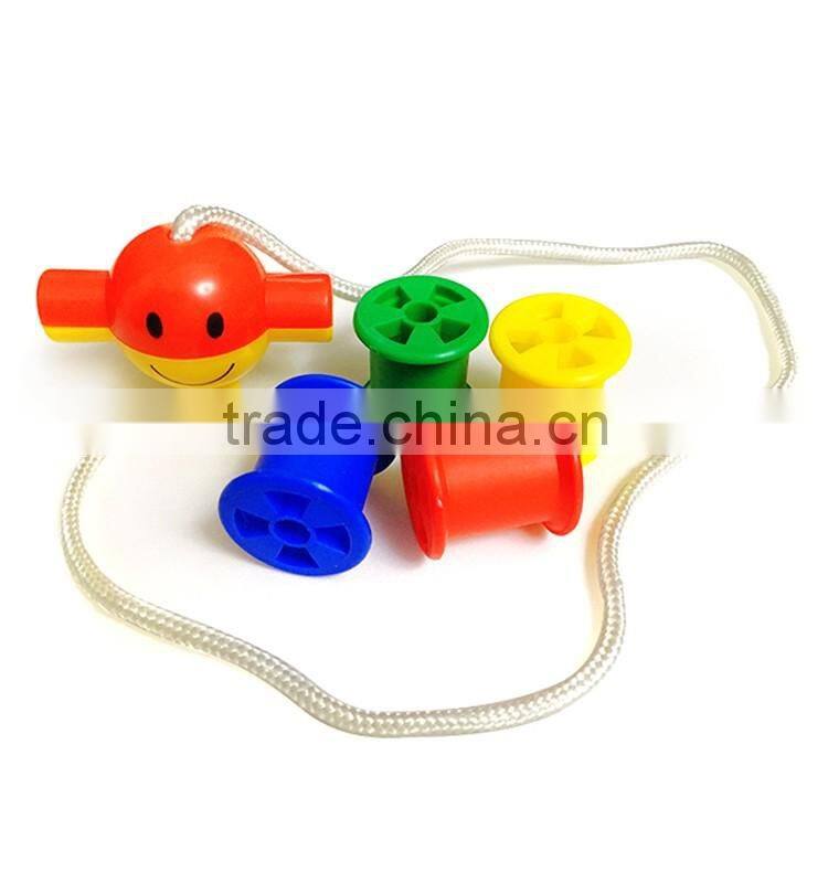 Newest Educational Toy 122PC Per Set PP Cotton Reels