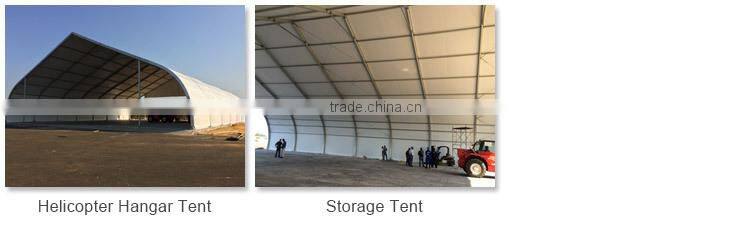 Shelter TFS aircraft hangar tents arch aluminum frame marquees for military
