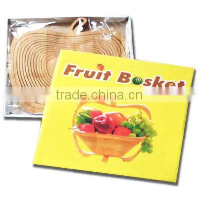 Fruit picking basket handicrafts made of bamboo