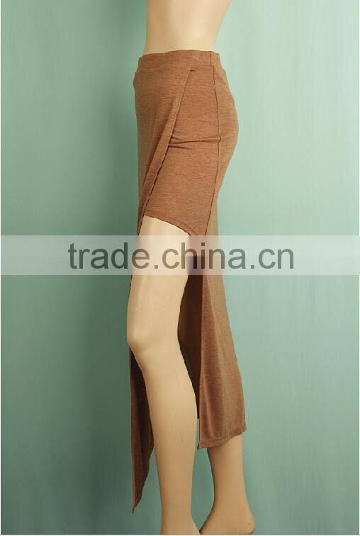 2016 Autumn new style side open skirt,open leg sexy long skirt DS151032851