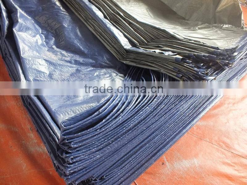 plastic mesh fabric tarp PP sliver/blue triangle plastic rope waterproof anti-aging antioxidant factory directly best sell