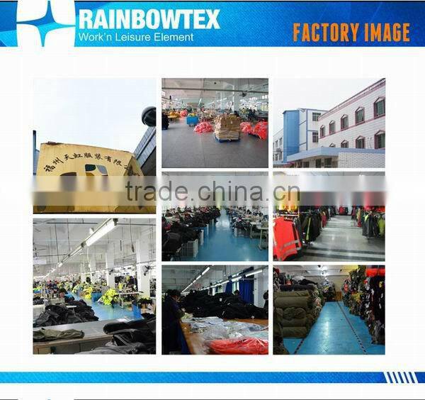 HIGH VISIBILITY LONG PATTERN PU RAINCOAT