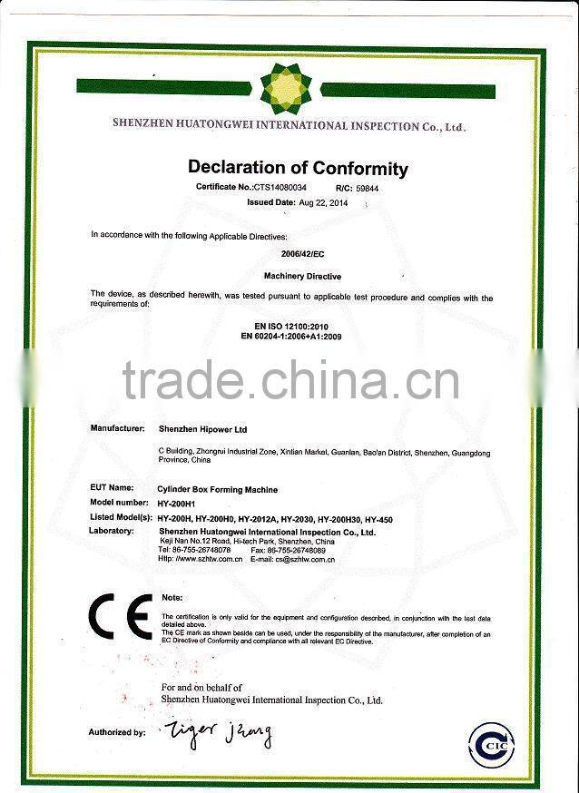 plastic New design hot plate welding machine with EC certification