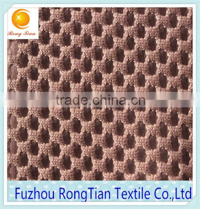 High quality knitted 490gsm 3d air mesh fabric for sport shoes