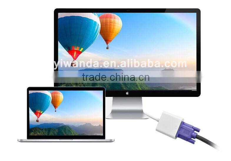 High quality Display Port male to VGA female adapter dp to VGA cable