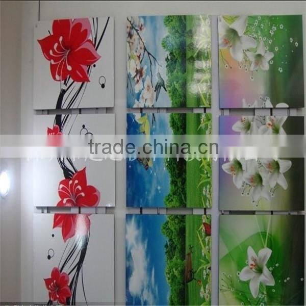 DX5 large format inkjet printing printed glasses with high resolution