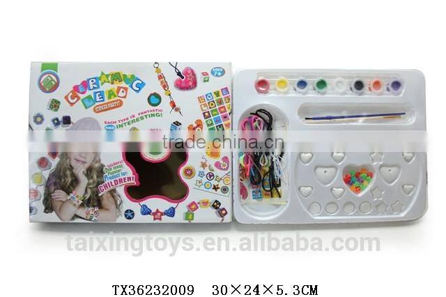 DIY Animal Resin Paint Beads Kids Learn Drawing Ornament/Beauty Toys